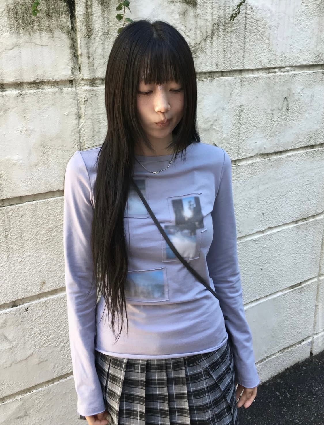 미세키서울 쇼룸 익스클루시브 롱슬리브 차콜 상품이미지1