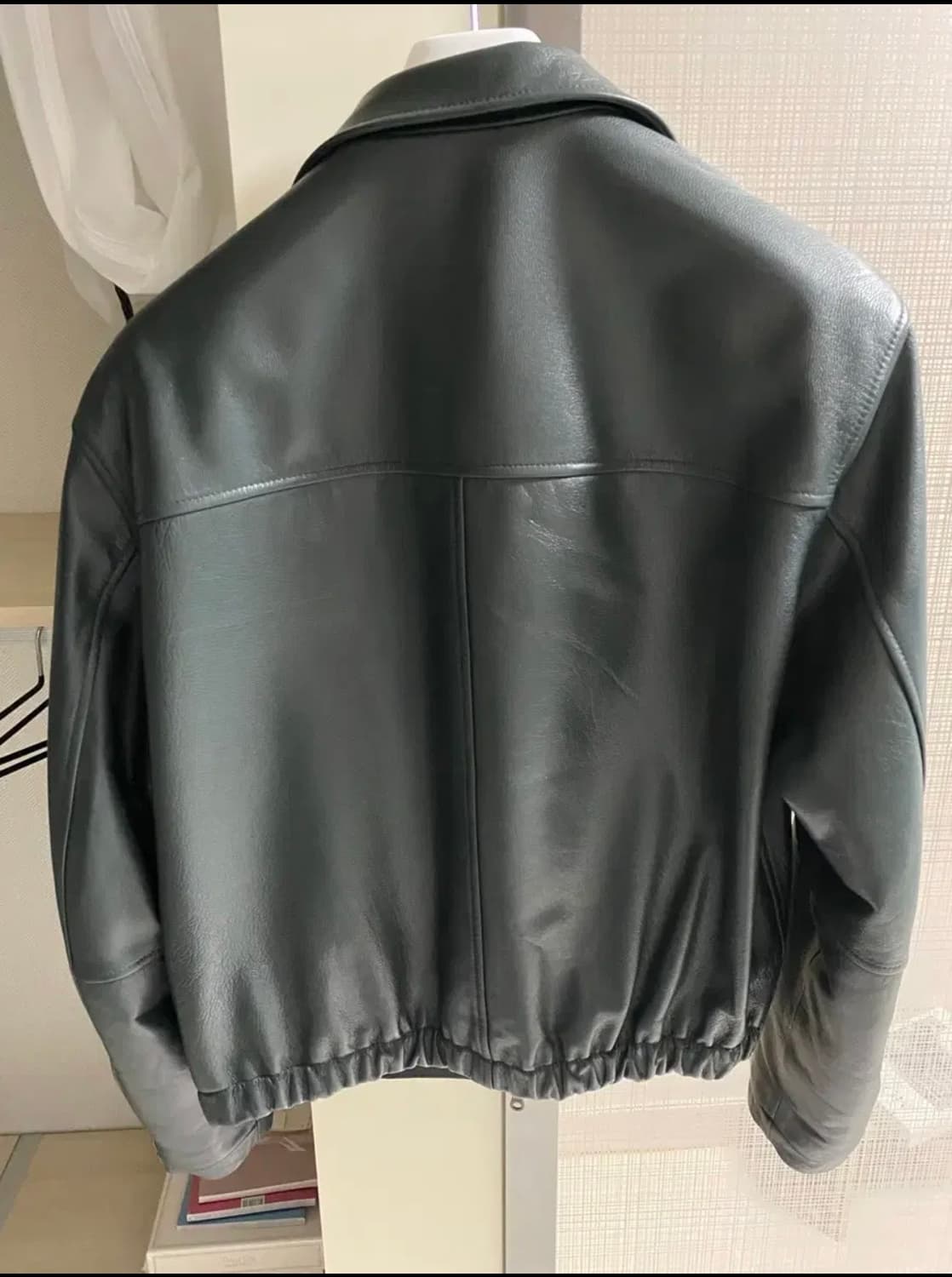 쿠어 고트 레더 파일럿 그린 M 상품이미지3