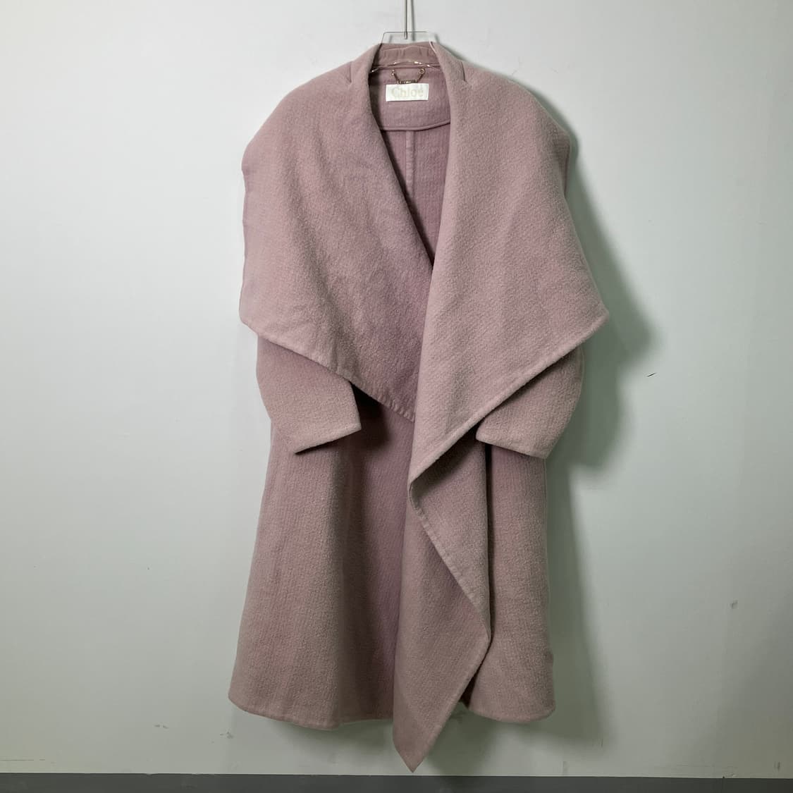 끌로에 알파카 울 롱코트 34 상품이미지1