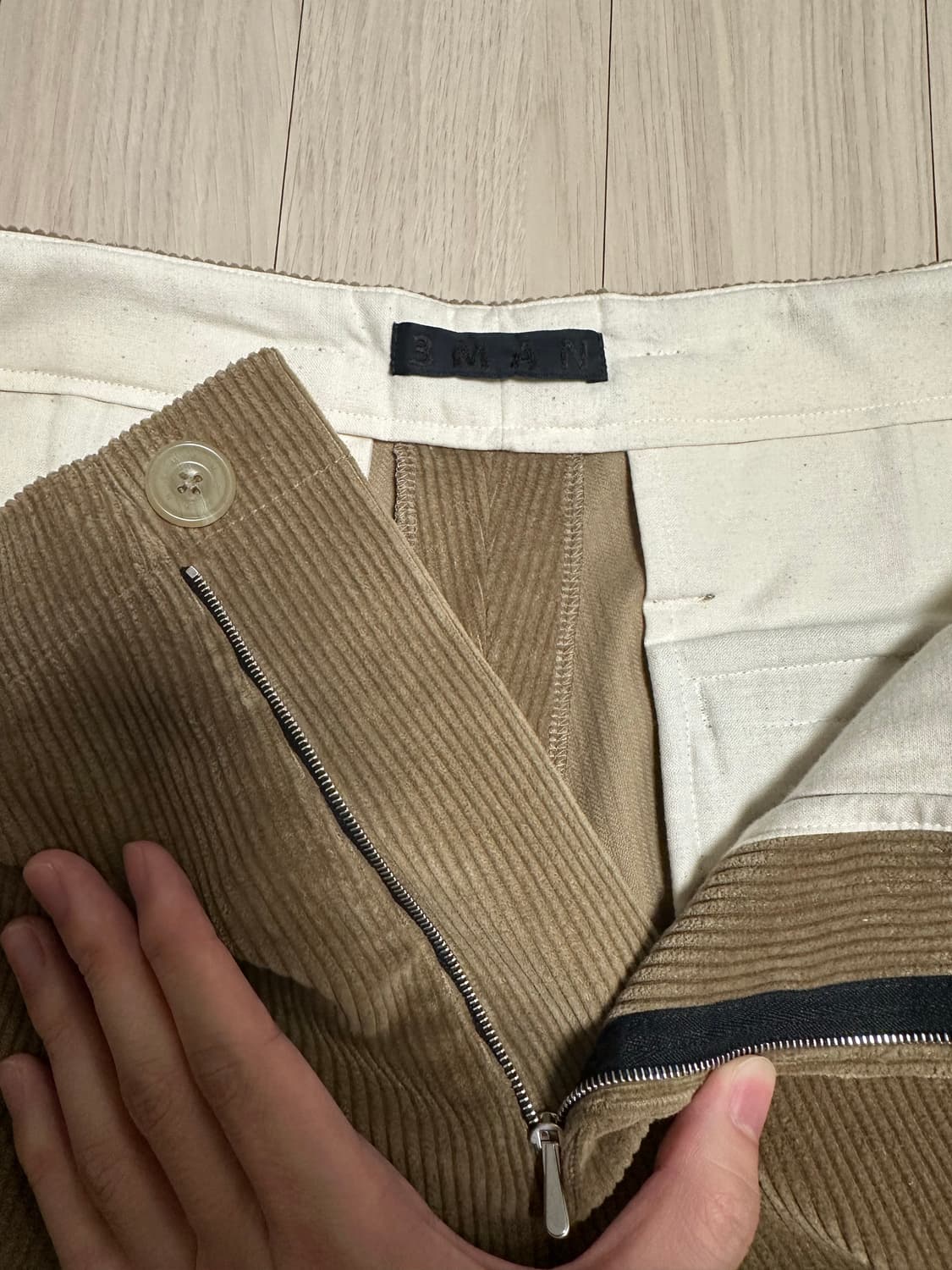 [S] 3man 코듀로이 팬츠 (브라운) 상품이미지3