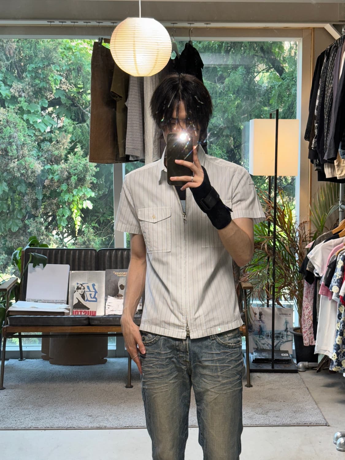 Buona giornata 집업 셔츠 상품이미지3
