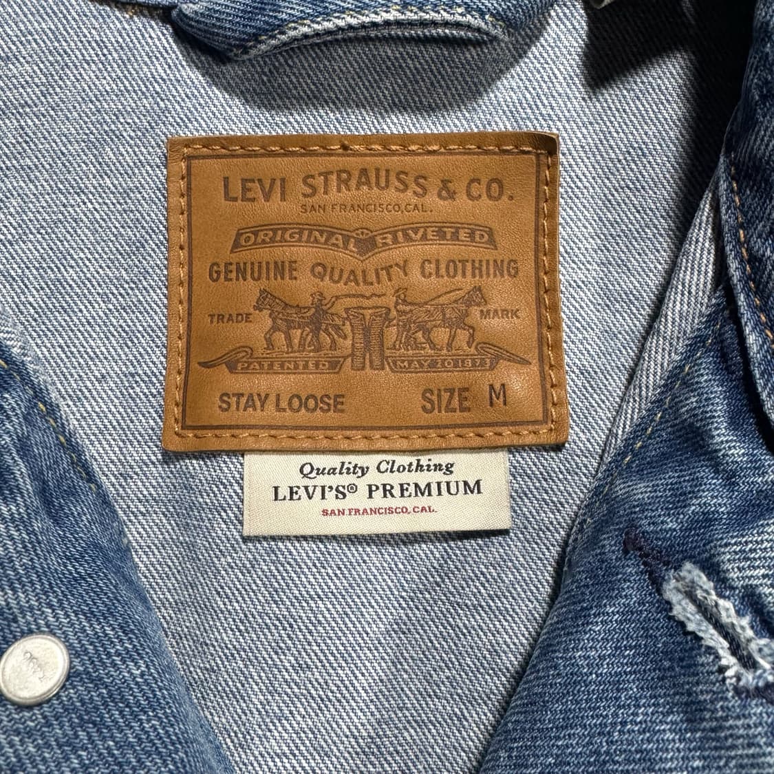 리바이스 프리미엄 트럭커 자켓 상품이미지4