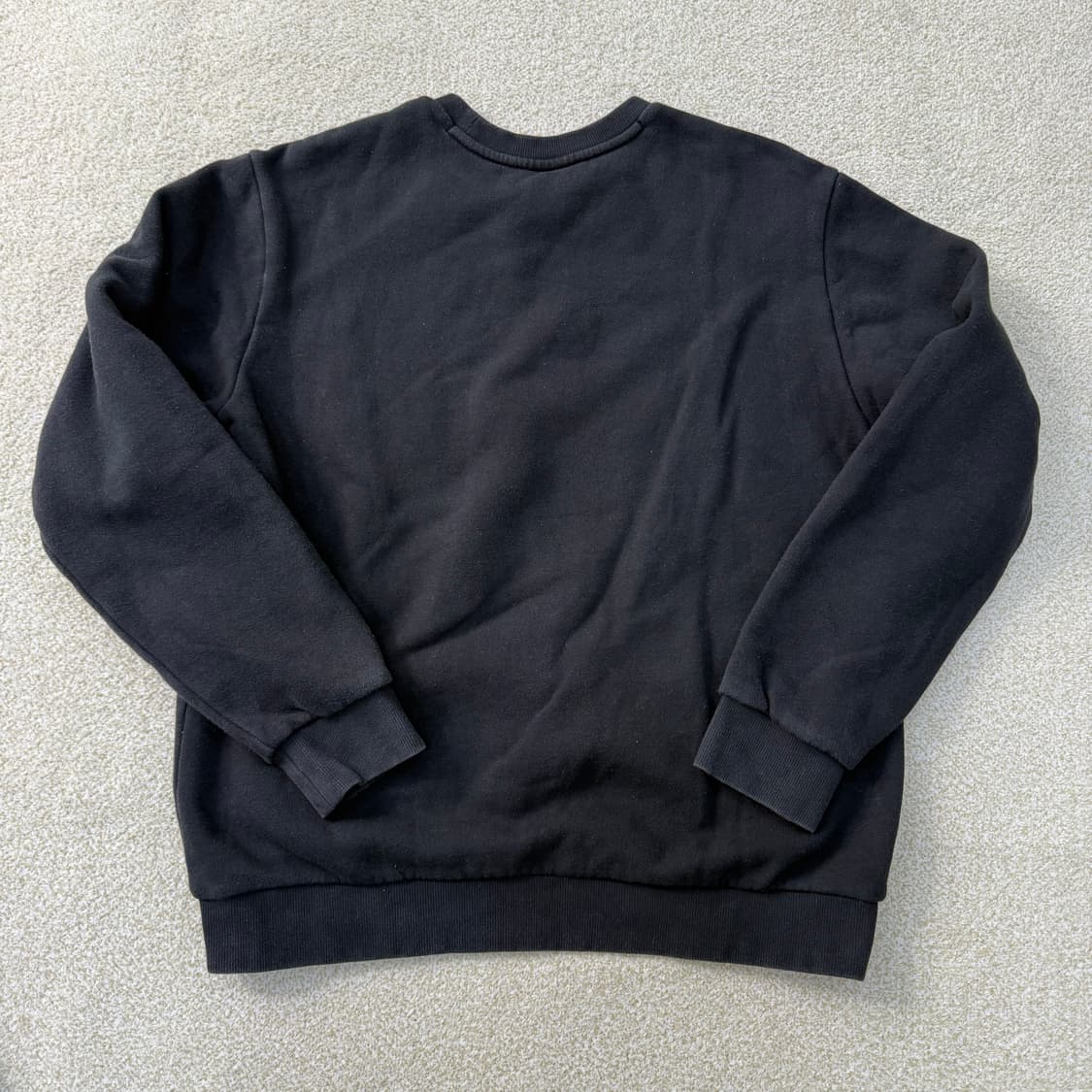 [M] 살레와 SALEWA 블랙 기모 맨투맨 1230T1 상품이미지2