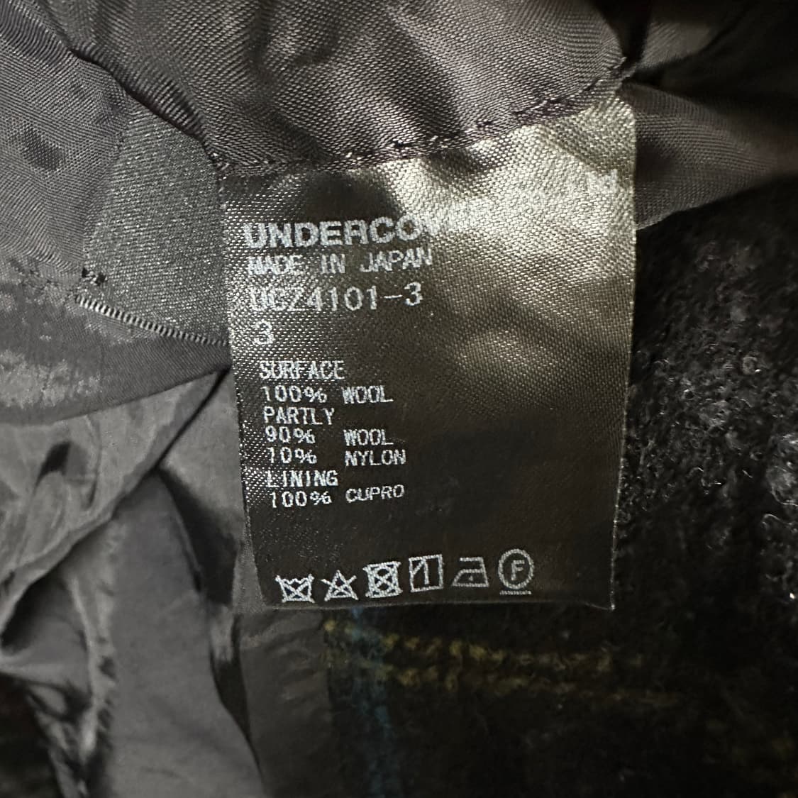 [B Grade] 언더커버 20AW 체크 자켓 상품이미지6