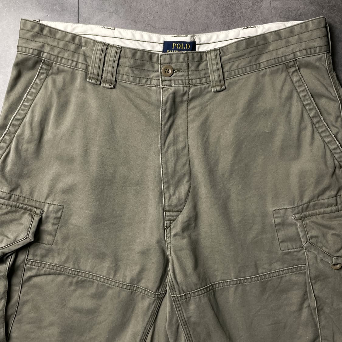 RALPH LAUREN 랄프로렌 카키 카고 하프팬츠 A01225 상품이미지2