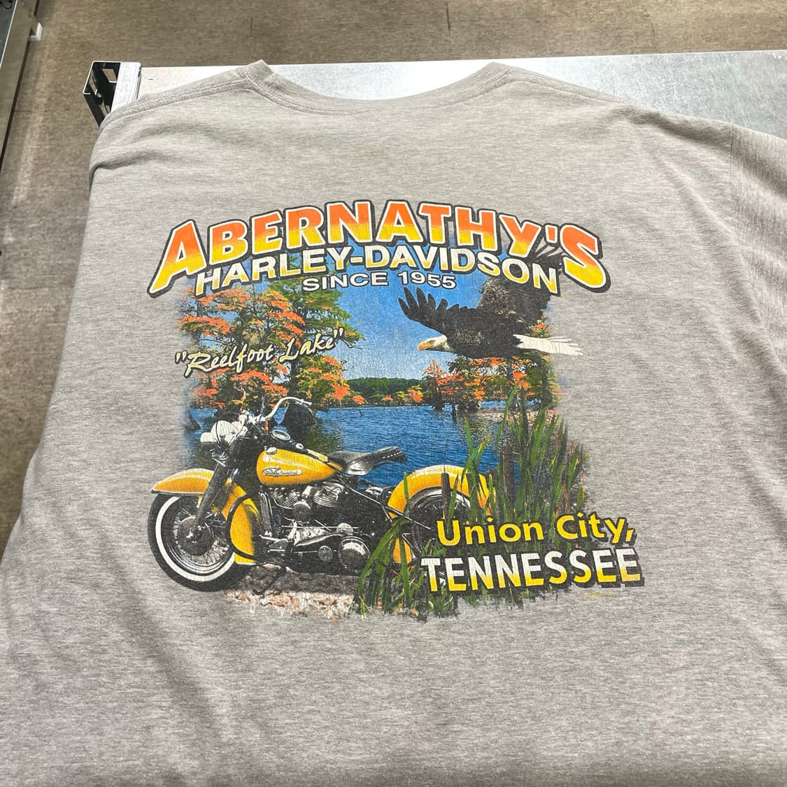 (XL) Harley Davidson 할리데이비슨 프린팅 포켓 반팔티 상품이미지7