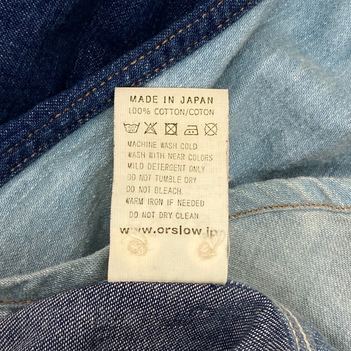 Orslow Chambray shirt 상품이미지7