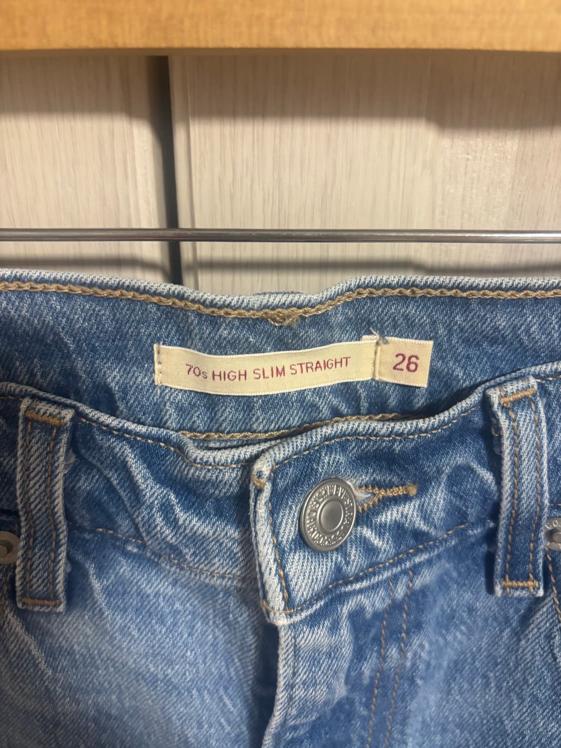 Levi’s 70s HIGH SLIM STRAIGHT (26) 상품이미지4