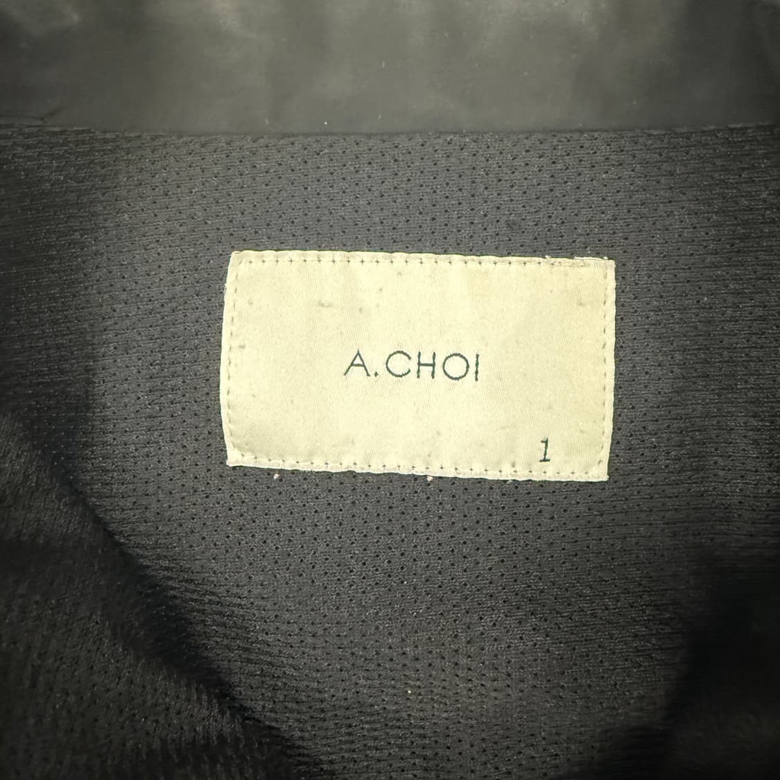 (1)A.CHOI 바람막이 자켓(블랙) 상품이미지2