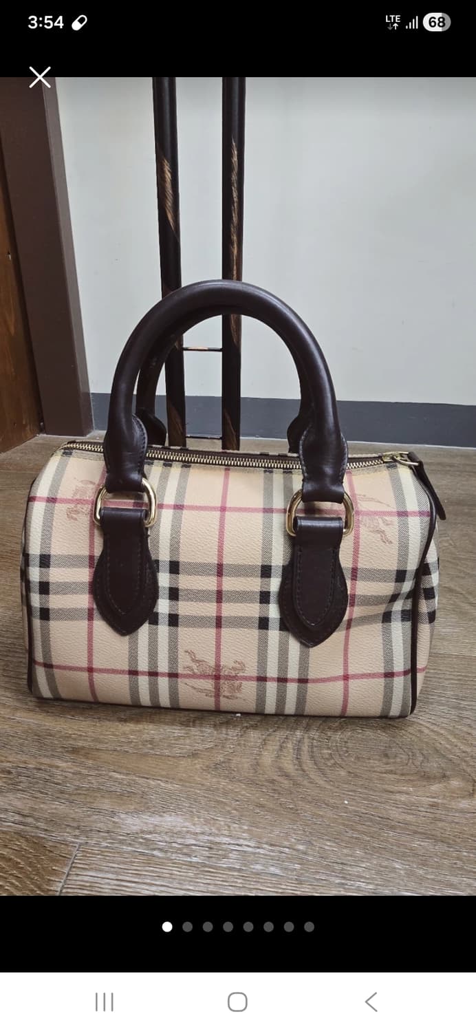 Burberry) 보스턴 노바체크 토트백 상품이미지1