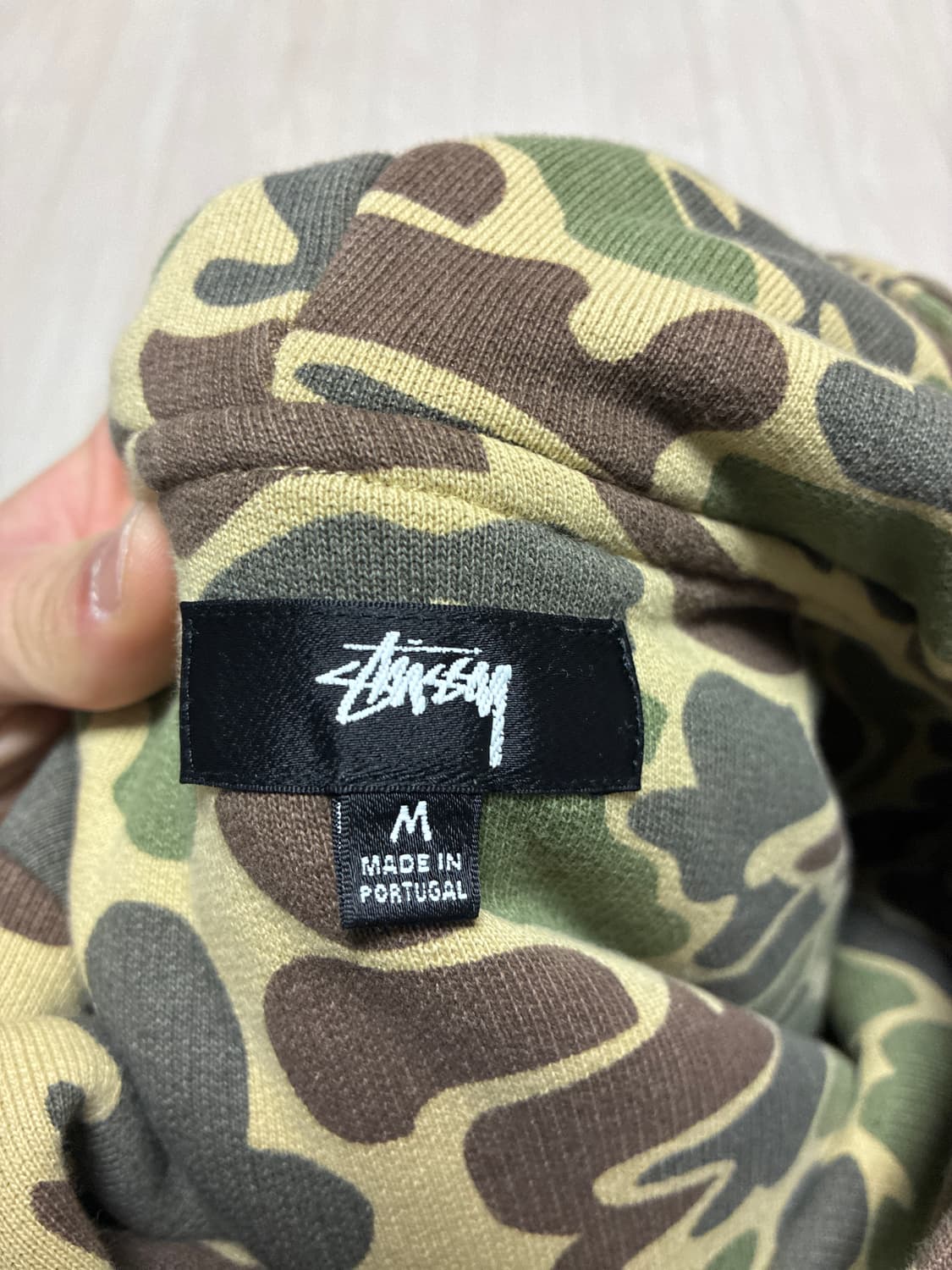 스투시 카모 후드집업 상품이미지3