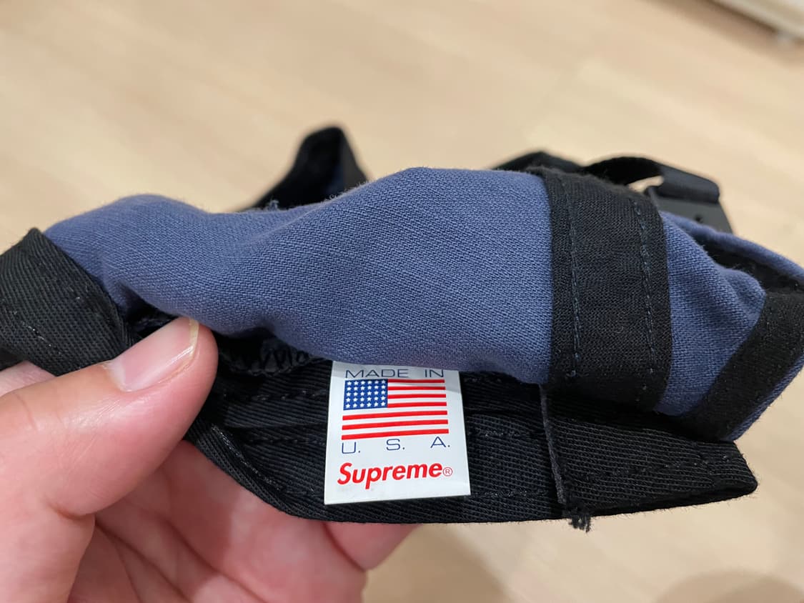 슈프림 밀리터리 캠프캡 네이비 상품이미지3