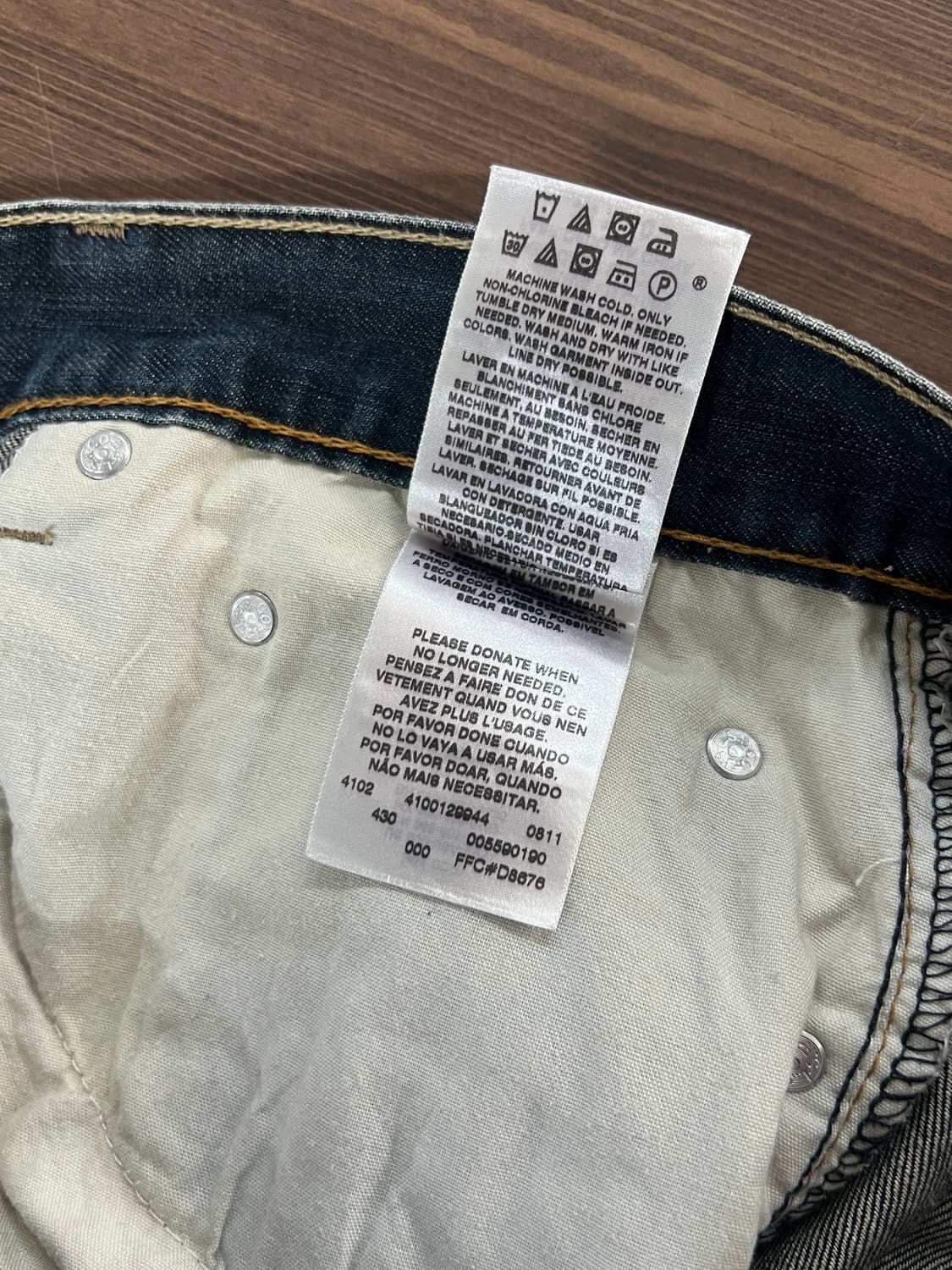 00s Levis 리바이스 559 릴렉스 스트레이트 데님 팬츠 상품이미지8