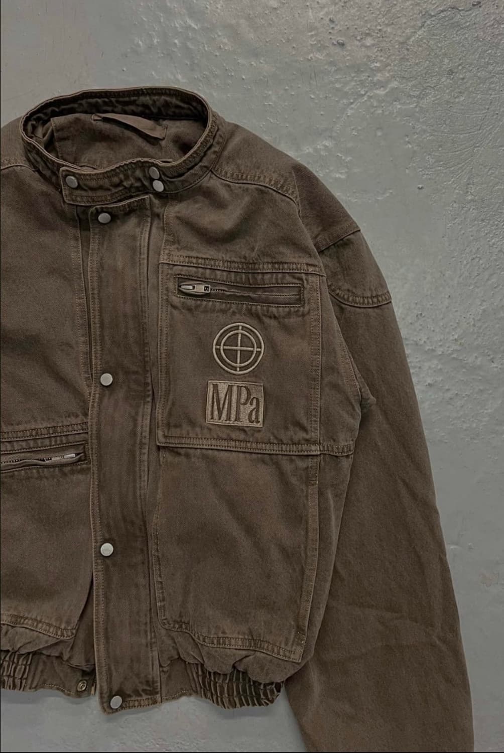 플라스틱프로덕트 Mpa Manager Jacket Brown 매니저자켓 상품이미지1