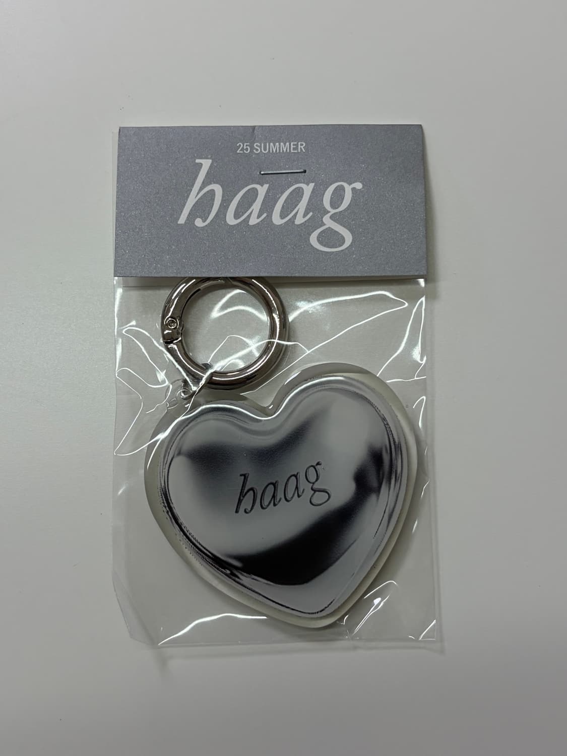 (무배,새상품) 헤이그 haag 키링 a love haag keyring 상품이미지2