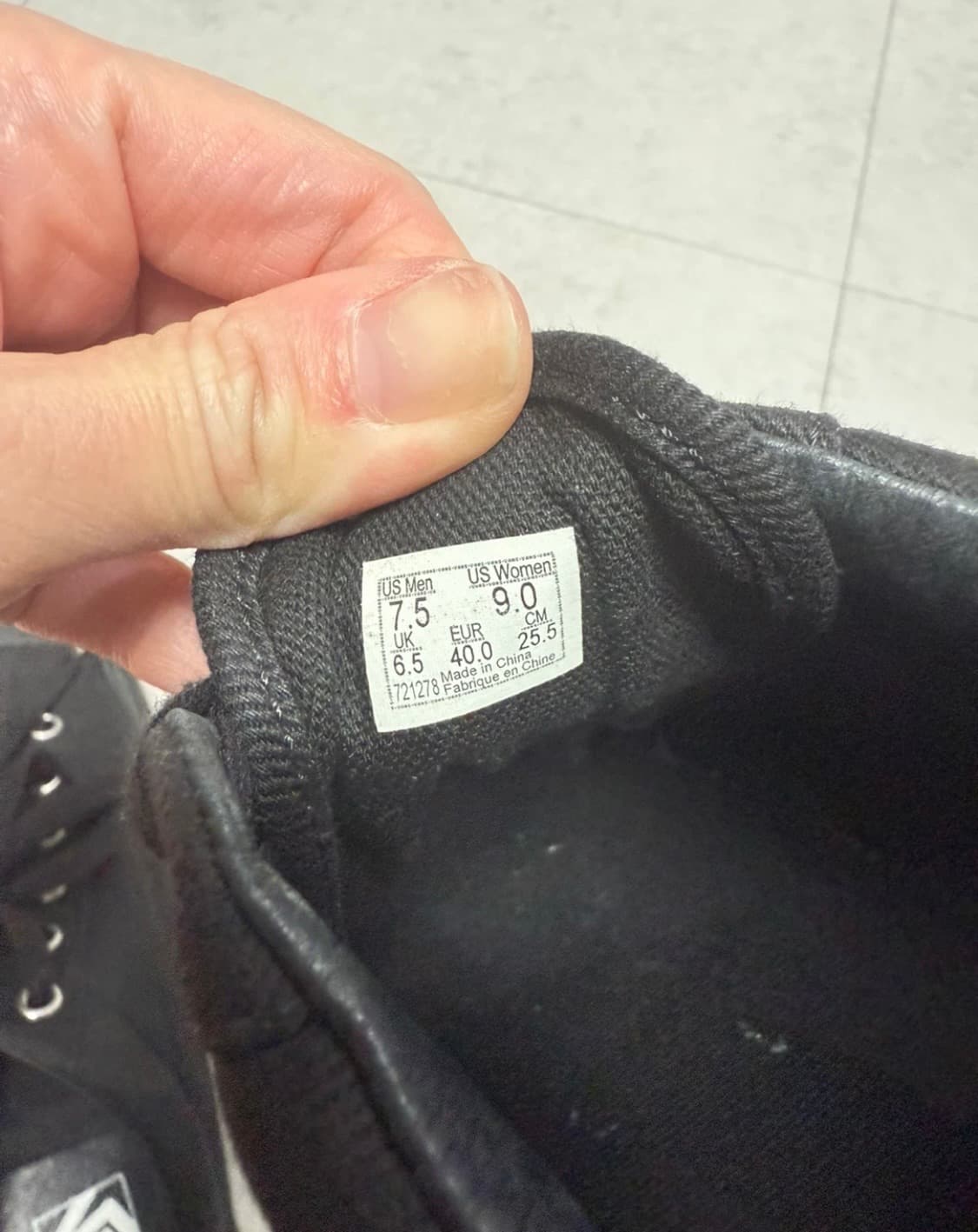 반스X알릭스 VansXAlyx 콜라보 스니커즈 신발 상품이미지5