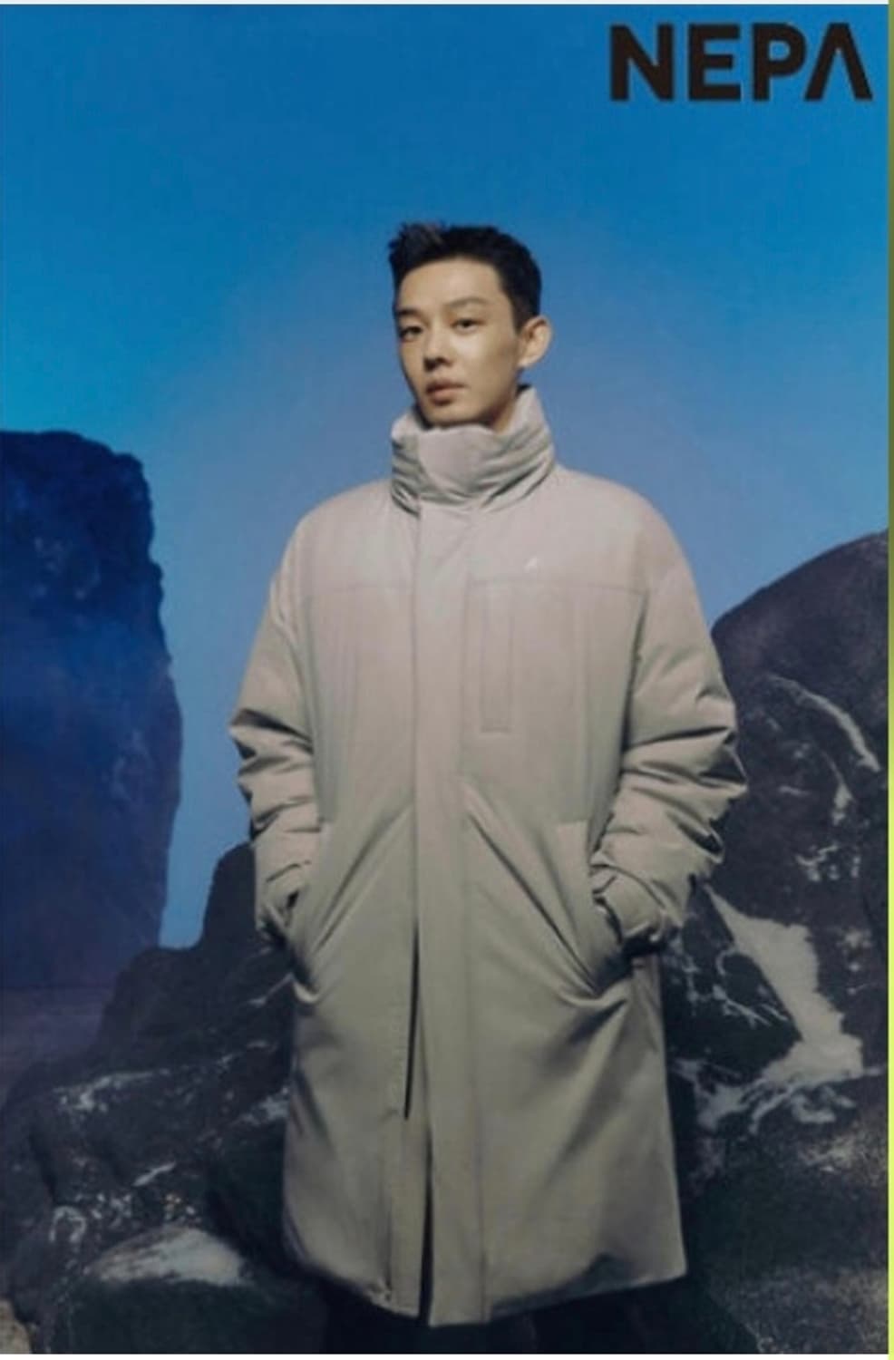 네파 구스다운 에어그램 롱 패딩 자켓 100(여유핏) 공용 상품이미지1