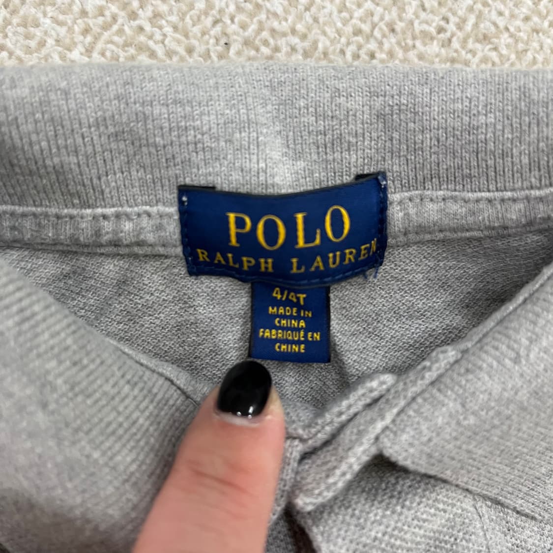 4 폴로랄프로렌 키즈 카라 반팔 티셔츠 0203M1 상품이미지2