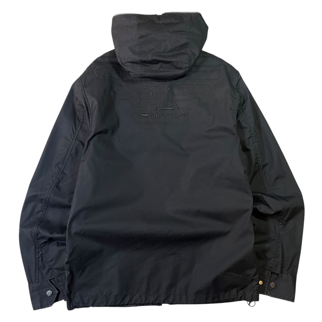 엠포리오 아르마니 롱 집업 코튼 후드 자켓 상품이미지2