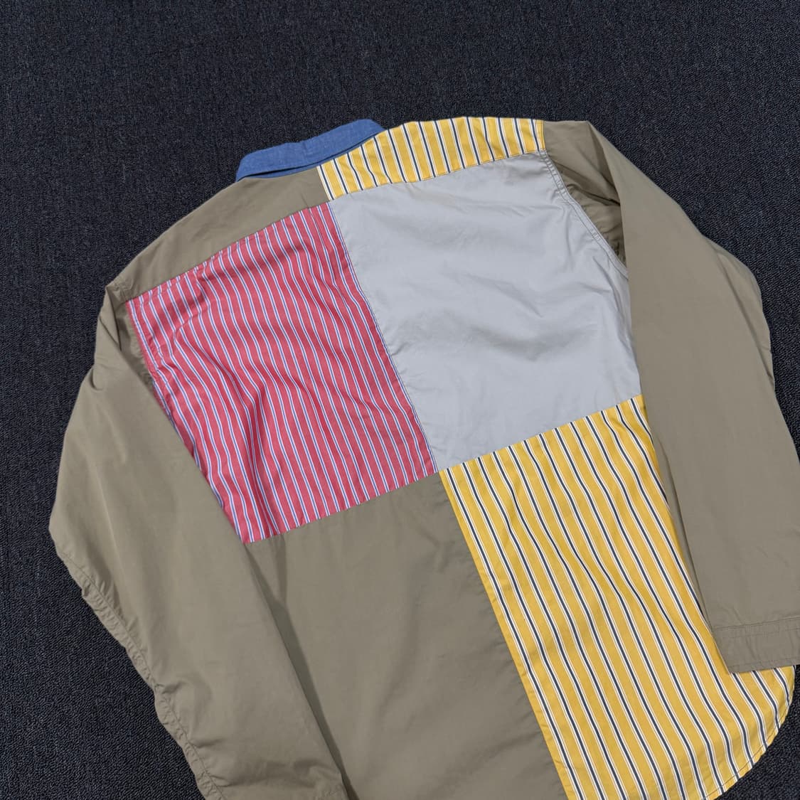 나나미카 크레이지 윈드 멀티체크 셔츠 상품이미지5