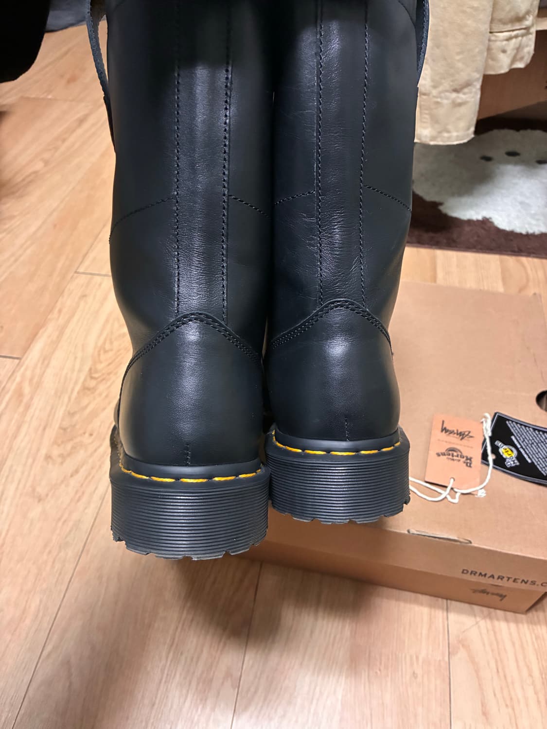 닥터마틴X스투시 데콘 와나마 레더부츠 상품이미지6