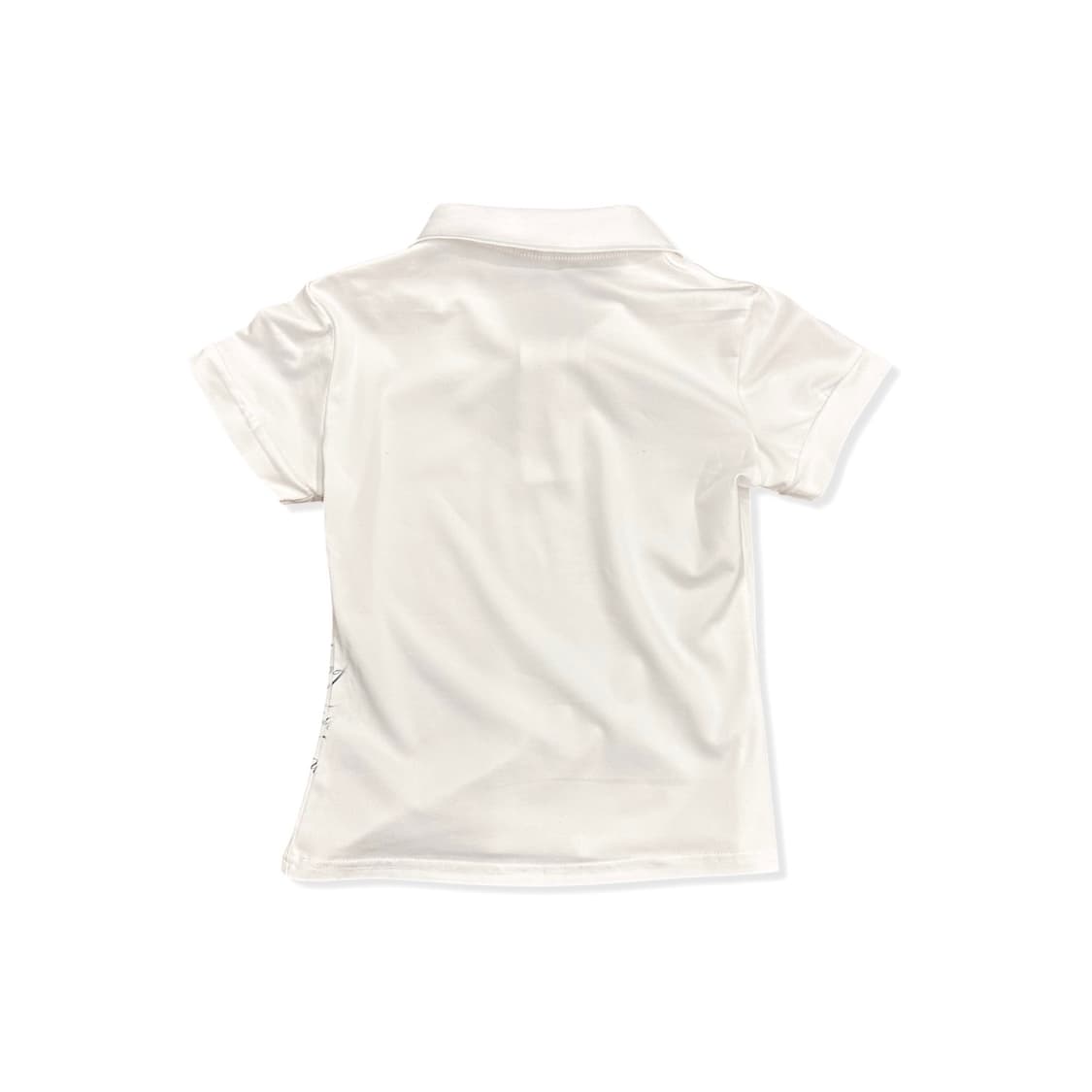 Weebi White One Shoulder Crop Top  상품이미지6