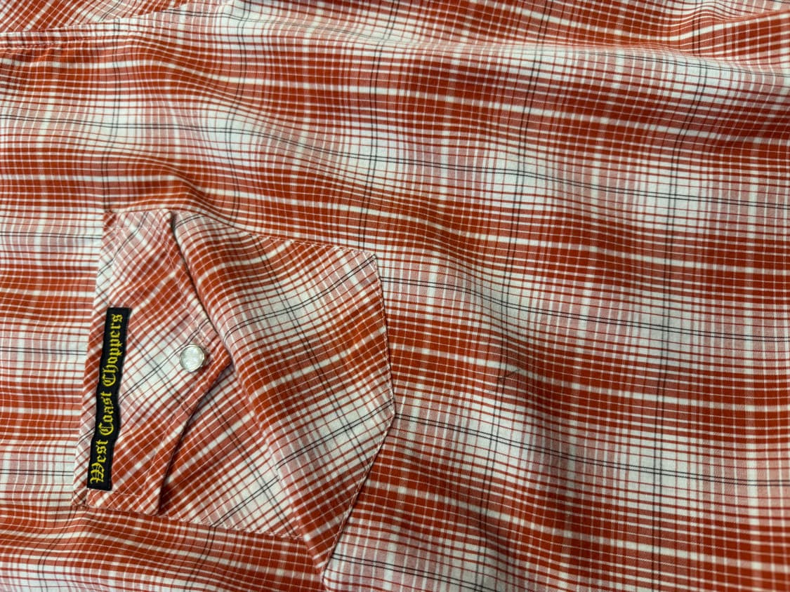 00s 웨스트 코스트 쵸퍼스 체크반팔셔츠 상품이미지7