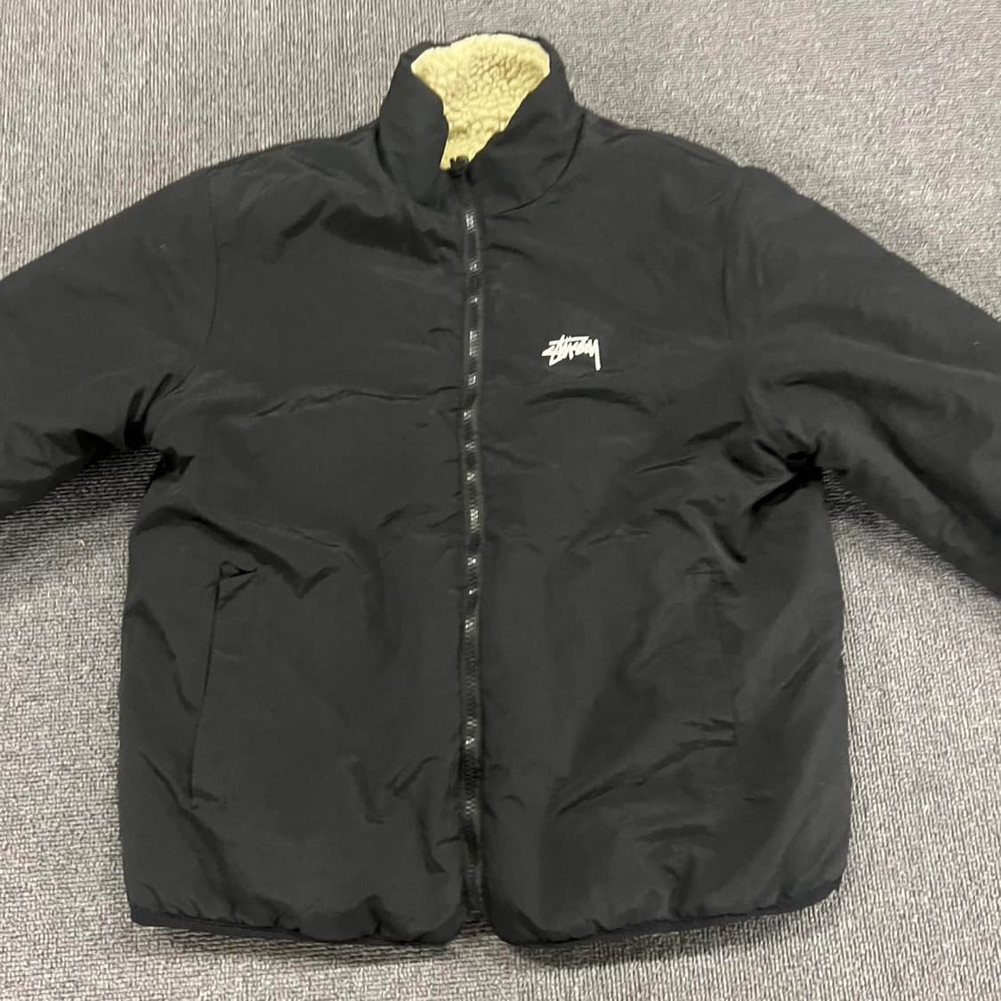 스투시 8볼 쉐르파 자켓 내츄럴 상품이미지4