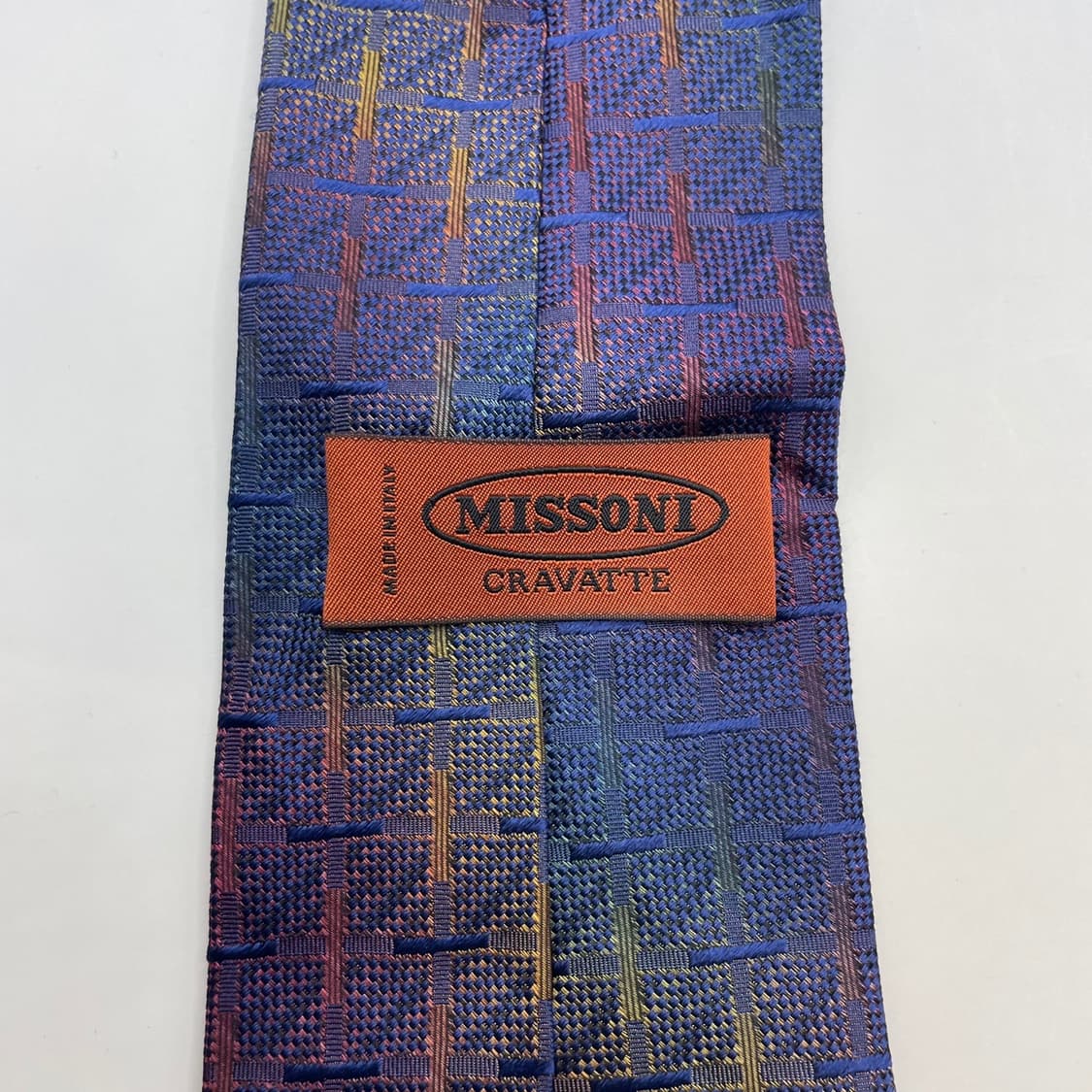 281) (MISSONI) 미쏘니 패턴 넥타이 상품이미지5