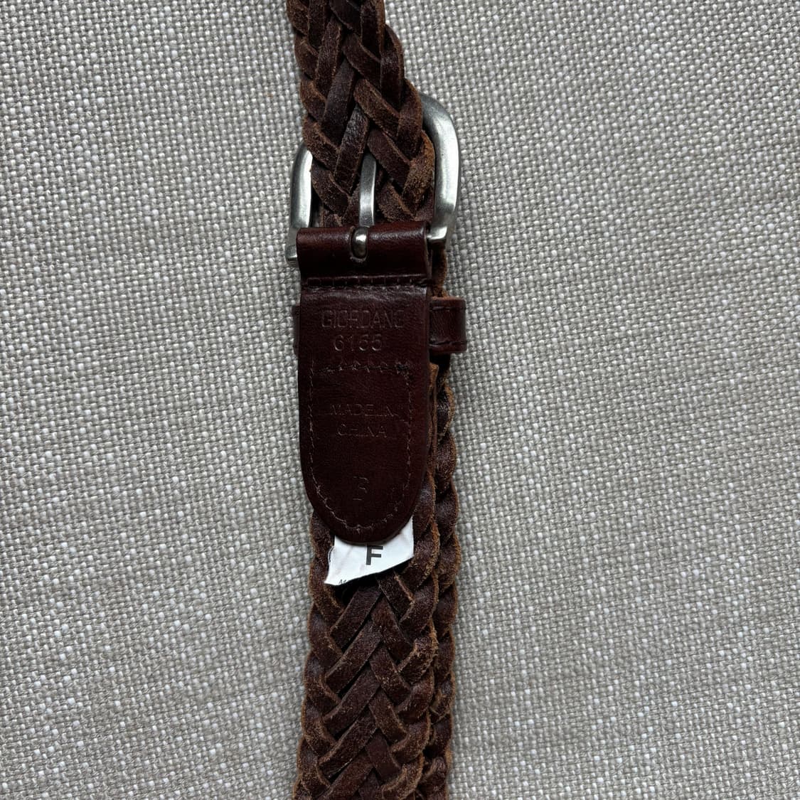 지오다노 메쉬 꼬임 남성 가죽 벨트 (상태 최상 / 프리사이즈) 상품이미지9