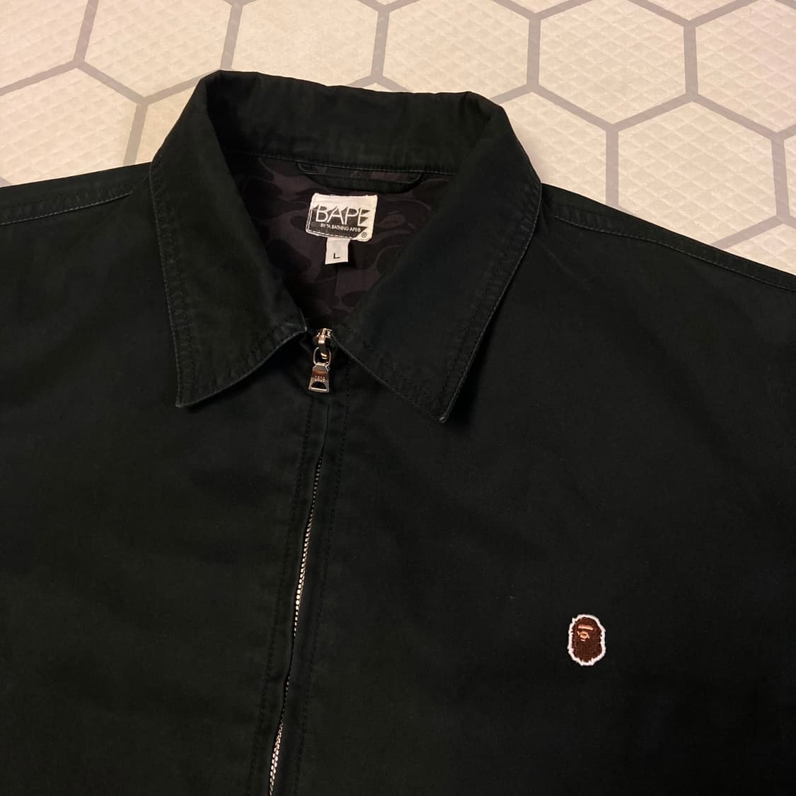 (L) 00s 베이프 (         ) 자켓 블랙 상품이미지2