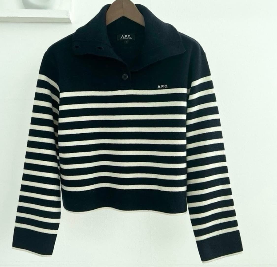 A.P.C. 세인트 점퍼 카라니트 상품이미지5