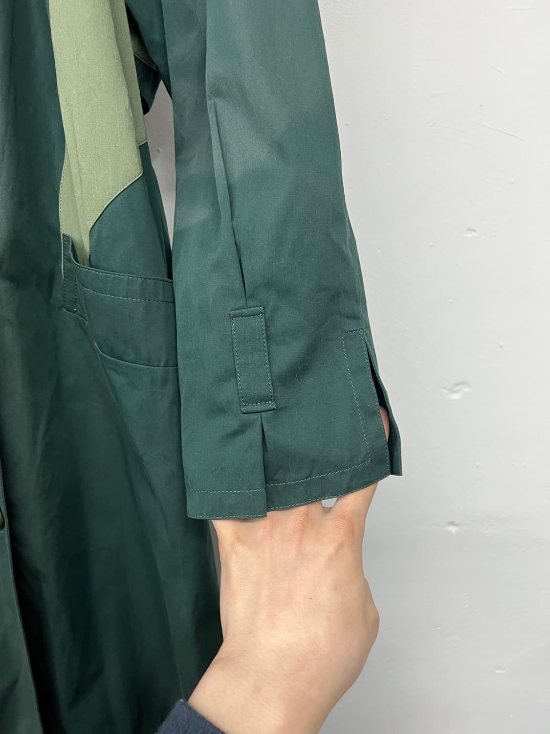 겐죠 컨트라스트 트렌치 코트  상품이미지5