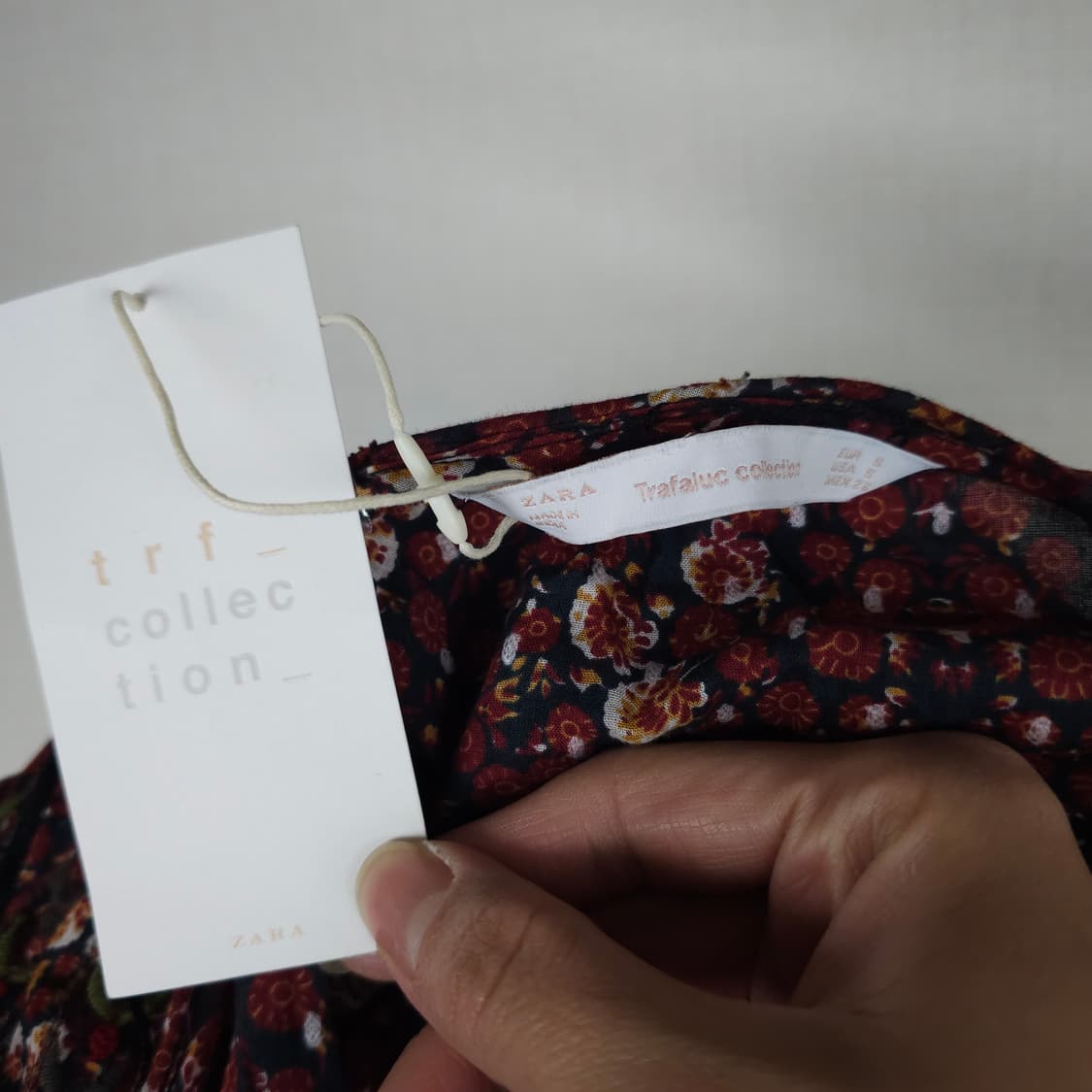 (새상품)자라 롱 원피스 여성55사이즈 상품이미지3