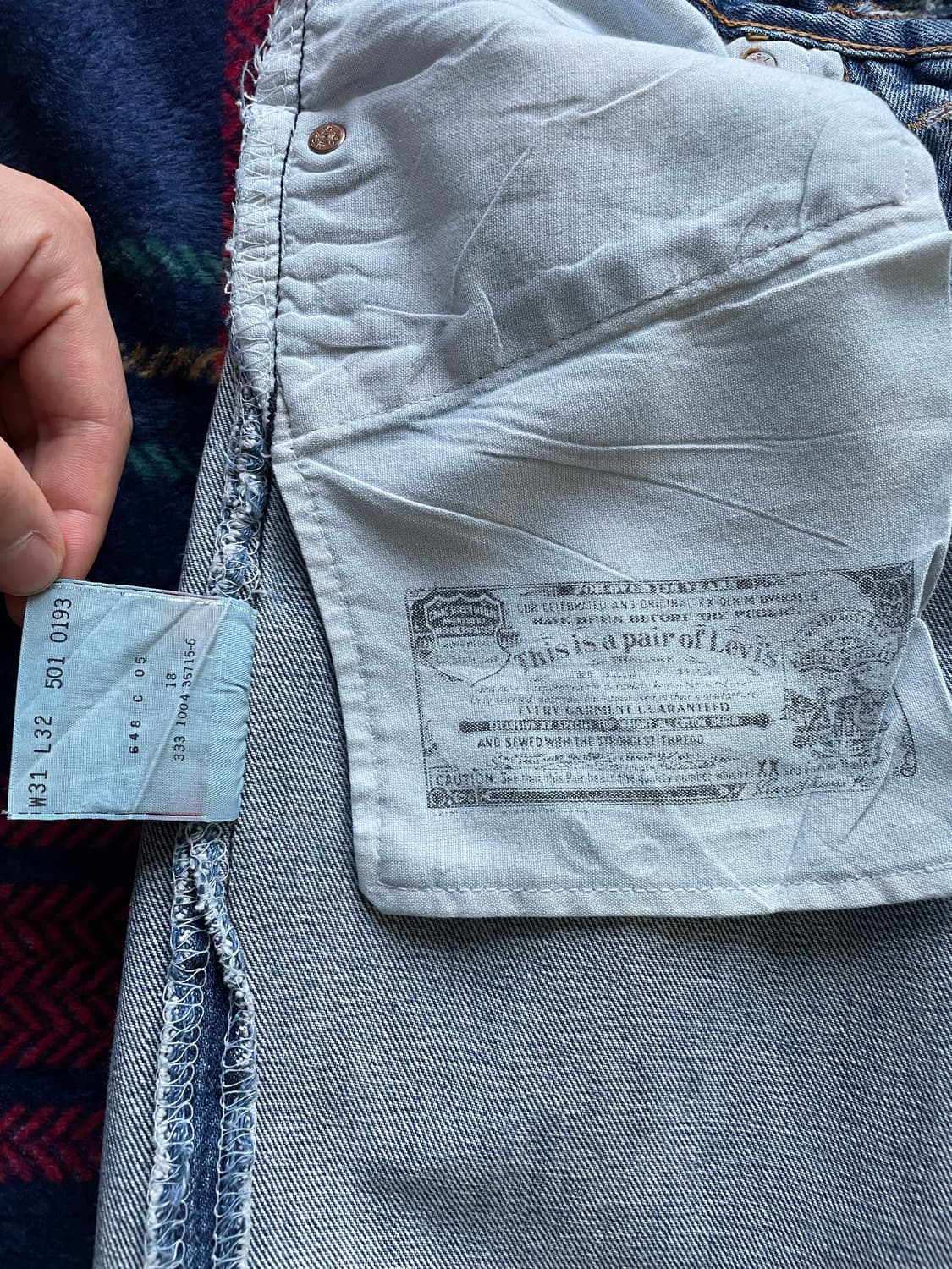 00’s 리바이스 501 상품이미지4