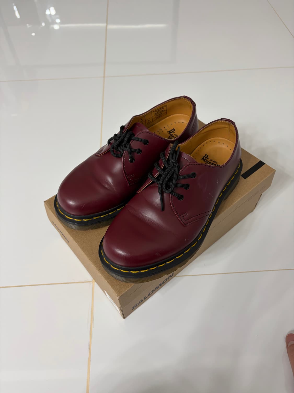 닥터마틴 1461 체리레드 상품이미지2