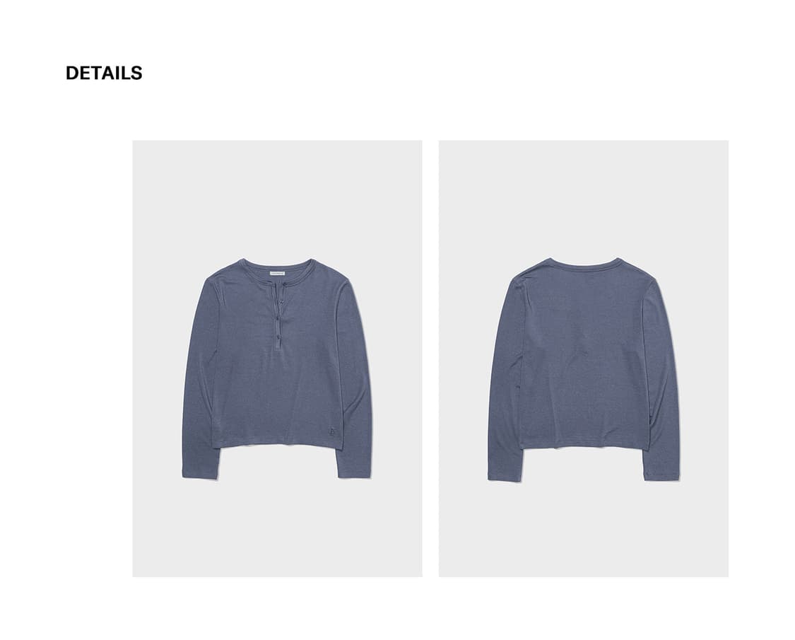 로우클래식 헨리넥 티 상품이미지2