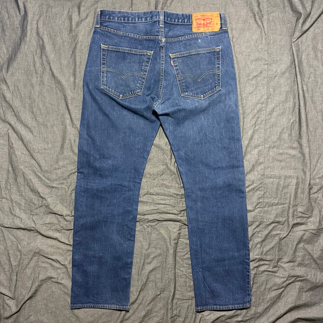 501 Original Fit Straight Leg Denim Jean 상품이미지3