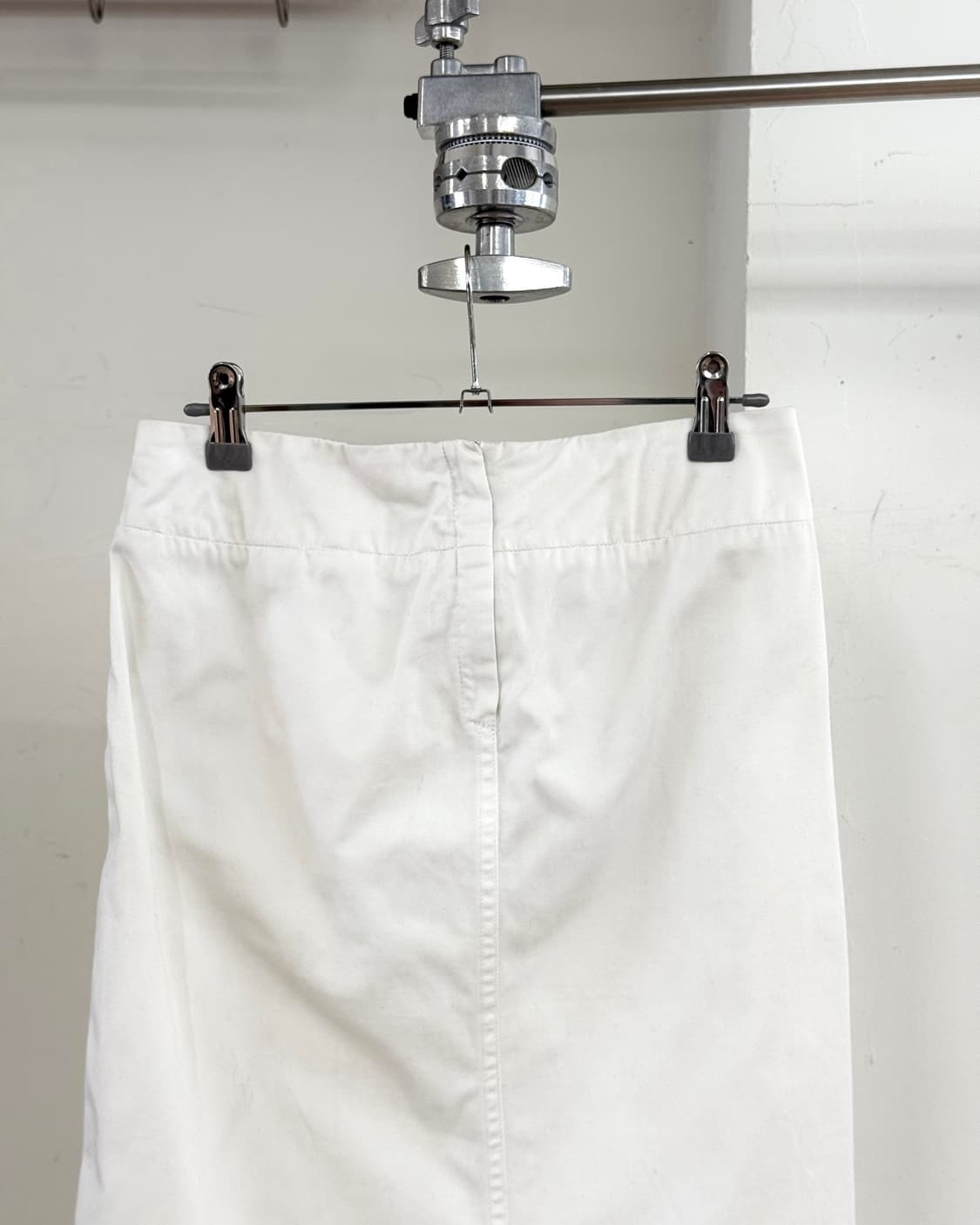 르메르 화이트 코튼 미디 스커트 상품이미지2