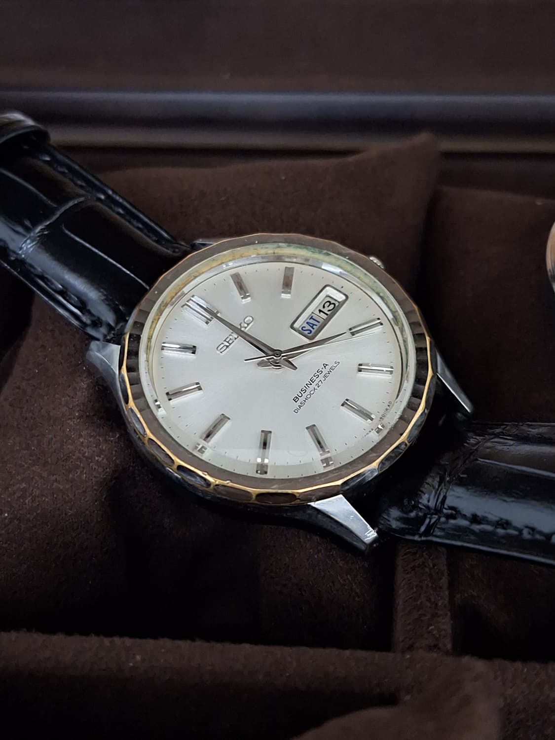 세이코 60s 다이아쇼크 희귀 빈티지 오토메틱 시계 판매합니다 상품이미지3