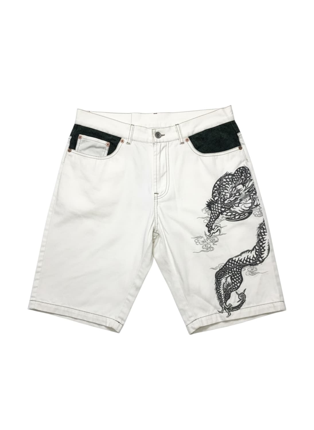 Script 花旅楽団 Oriental Dragon Pants - 32 상품이미지1