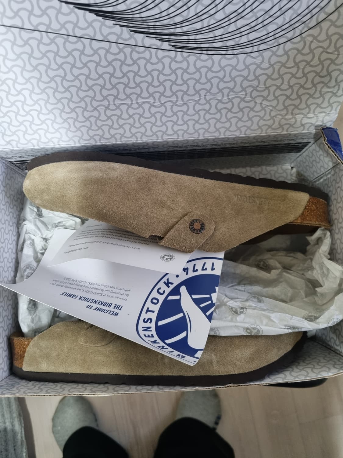 버켄스탁 보스턴 타우페 레귤러 41 상품이미지1