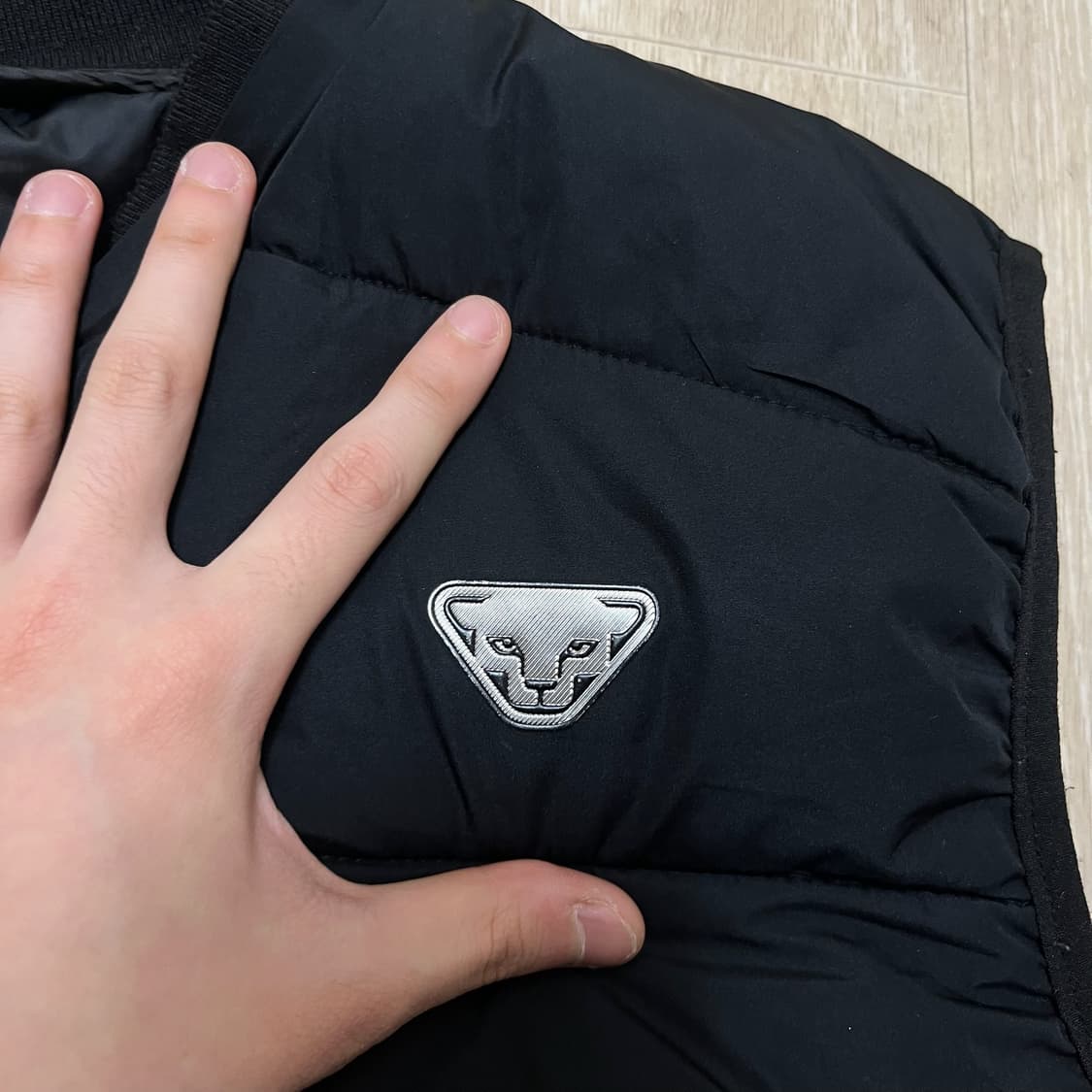 다이나핏 로고 다운 경량 패딩조끼 XL/105 상품이미지3
