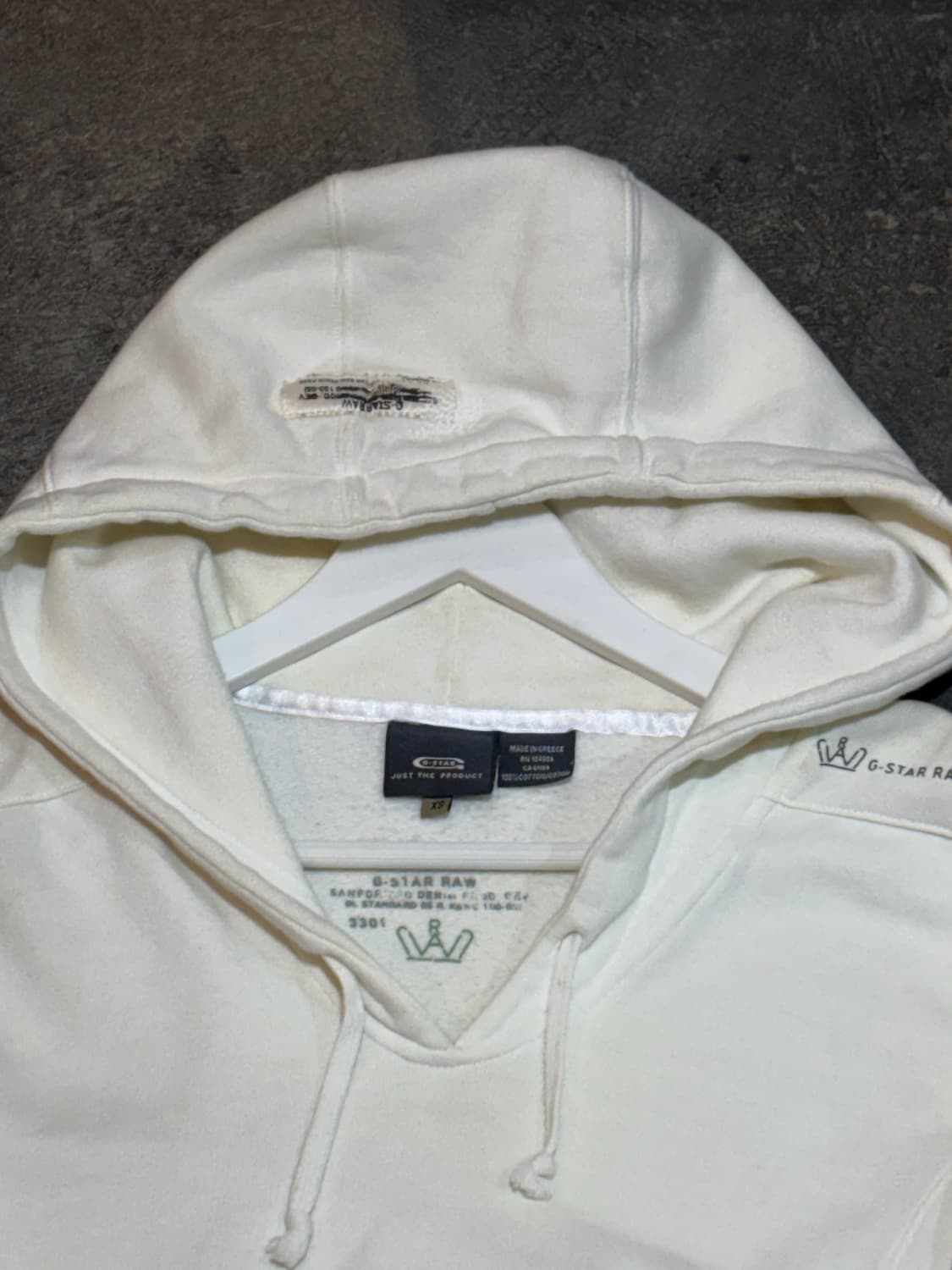 G-STAR 지스타로우 후드티 XS사이즈 상품이미지4