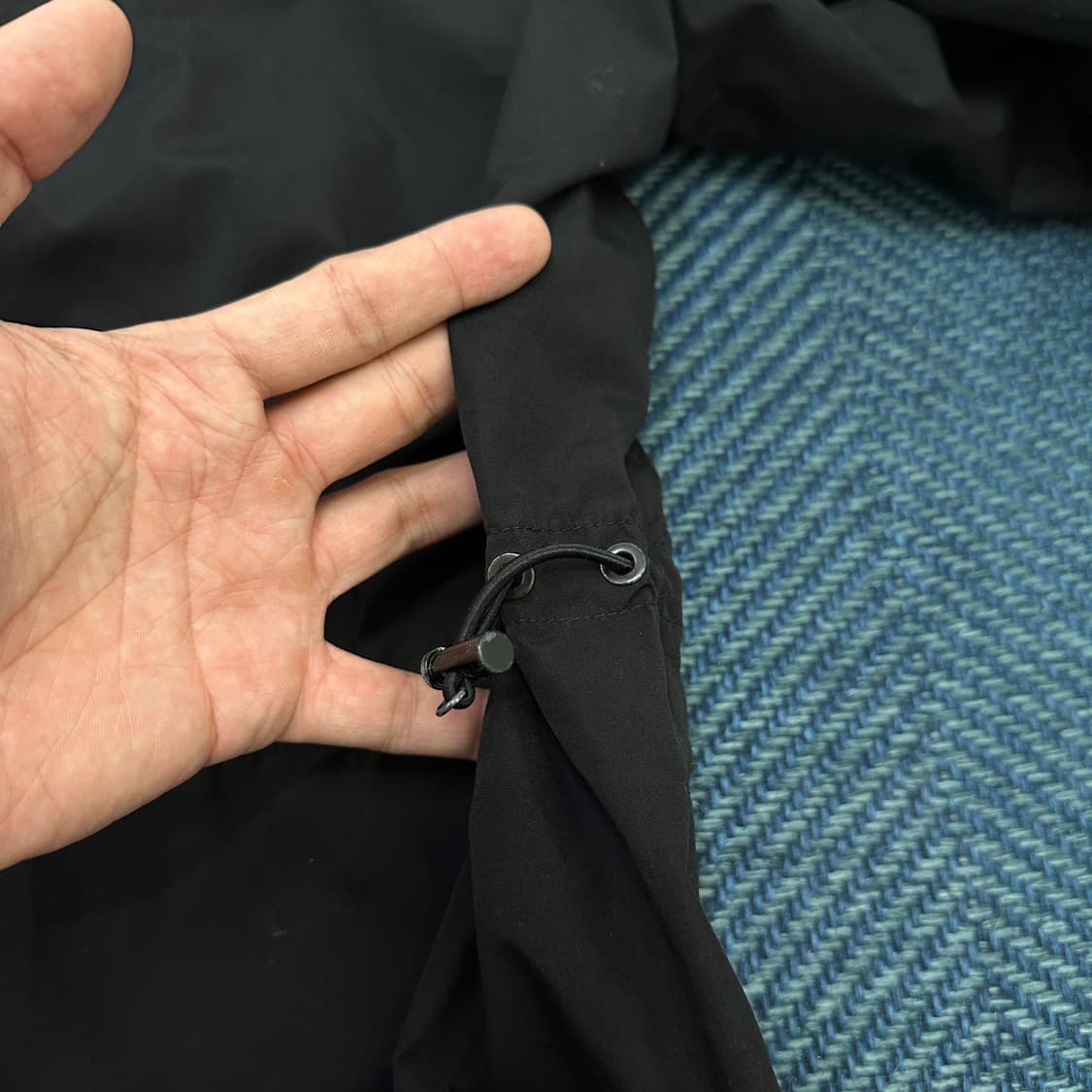 [여성42] 몽클레어 스트링 카라 셔츠 상품이미지3