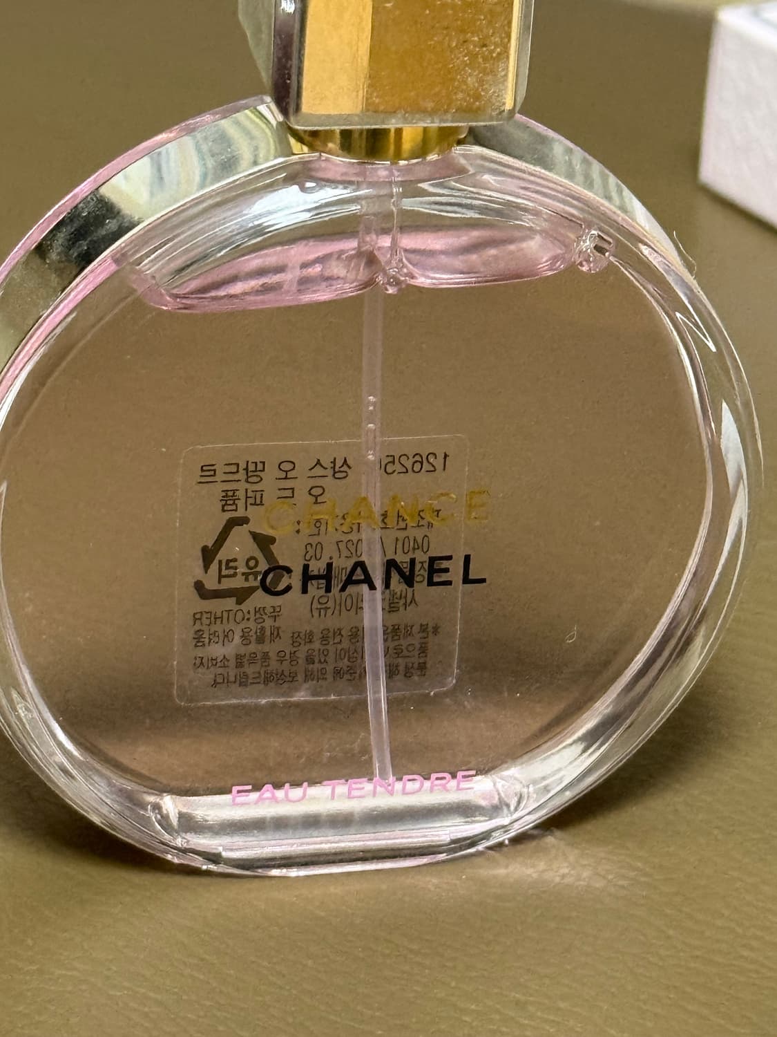 거의새상품) 샤넬 샹스 오 땅드르 오 드 빠르펭 상품이미지3