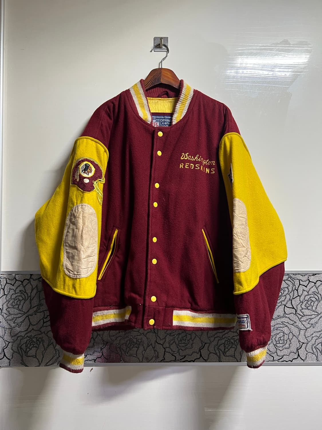 빈티지 NFL 오피설 라이센스 레드스킨스 자켓 상품이미지2