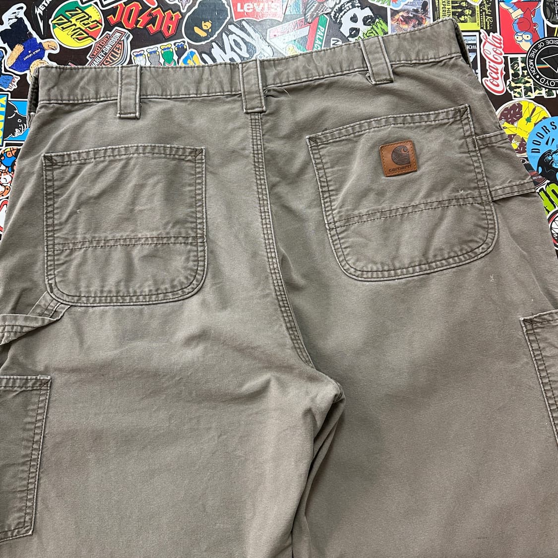 칼하트 카펜터 팬츠 B151-LBR 36 상품이미지3