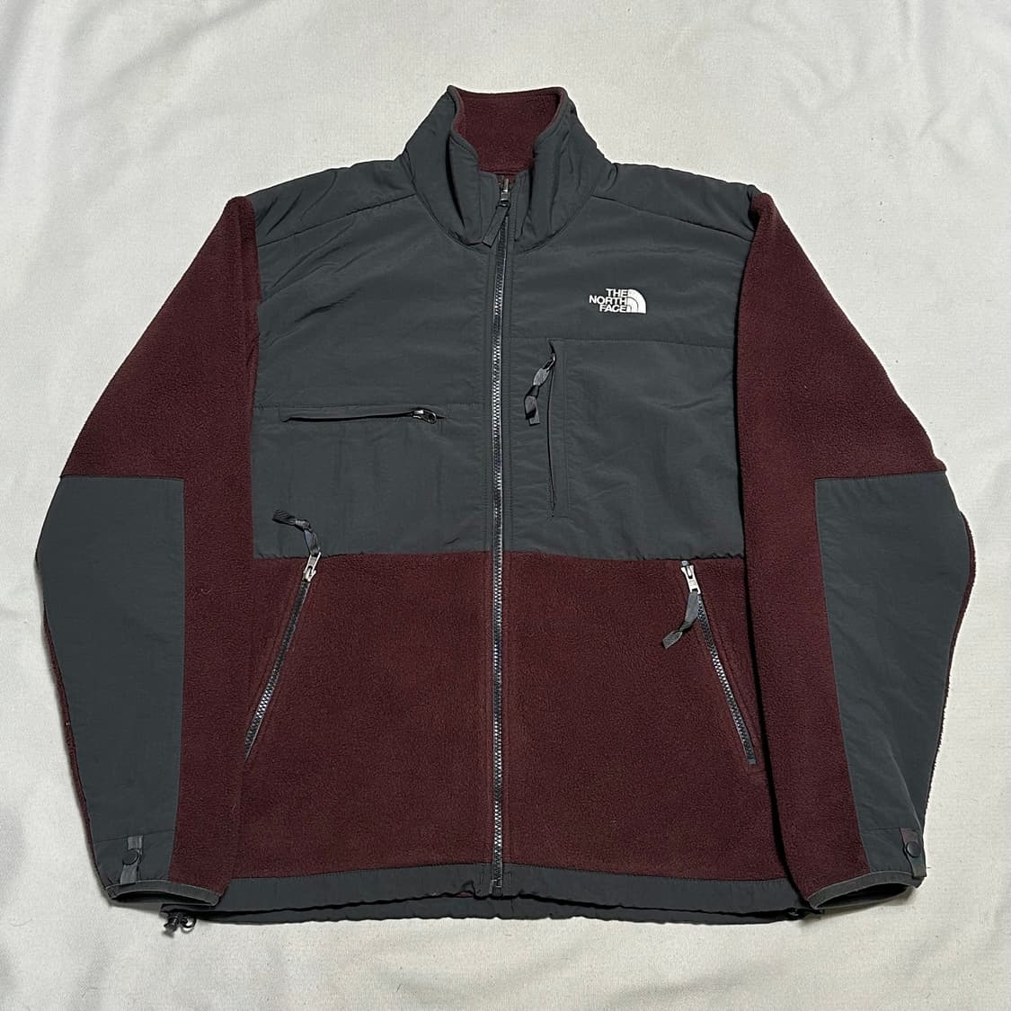 M 노스페이스 버건디 플리스  상품이미지2