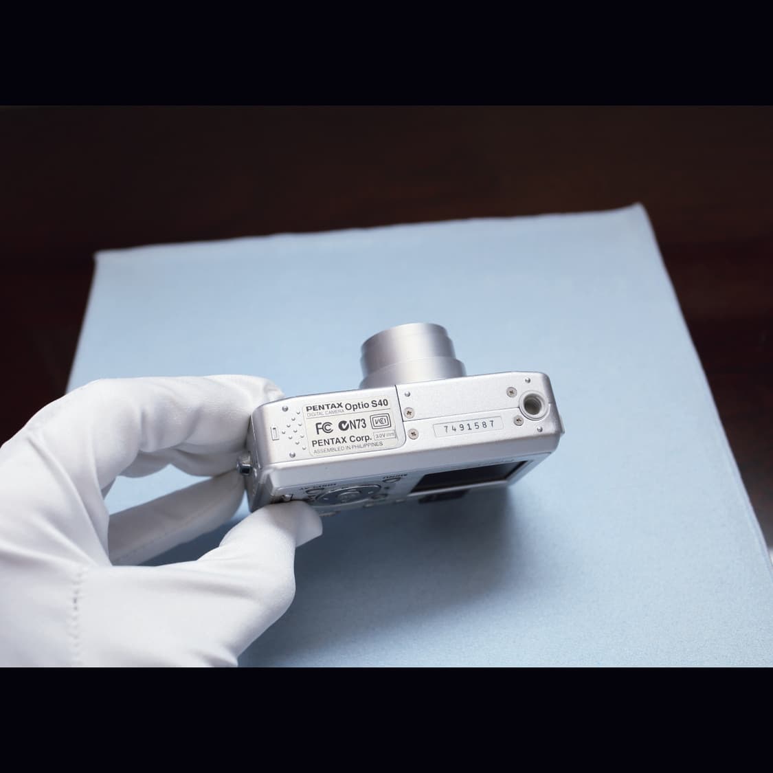 <레어><키키디카> 펜탁스 옵티오 S40 실버 빈티지 디카 상품이미지5